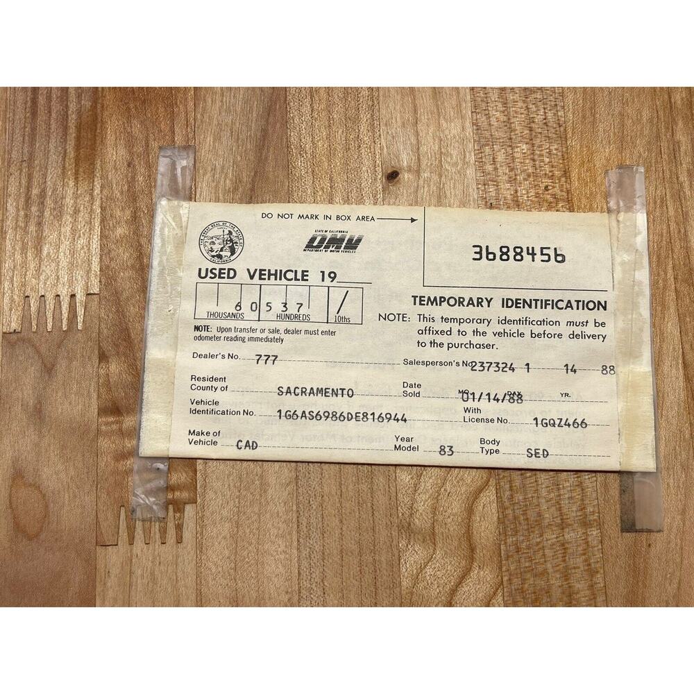1983 Cadillac‎ Seville Owners Operator Manual Literature Including All Pictured - Picture 9 of 9